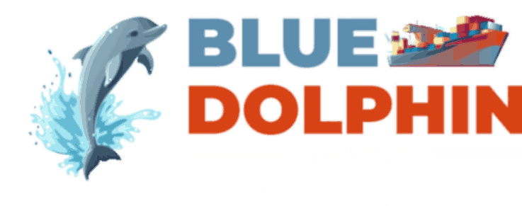 Blue dolphin logistics png